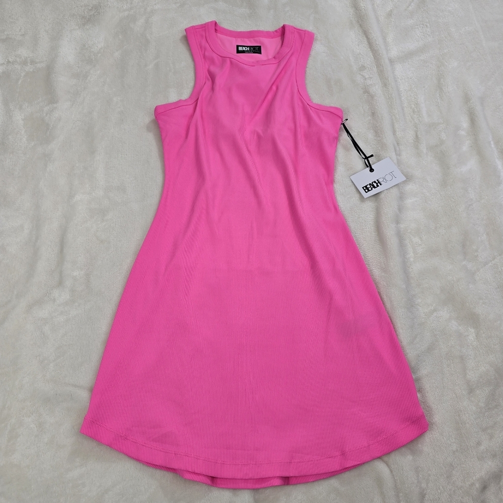 Beach Riot Sol Rib Tank Minidress Size S